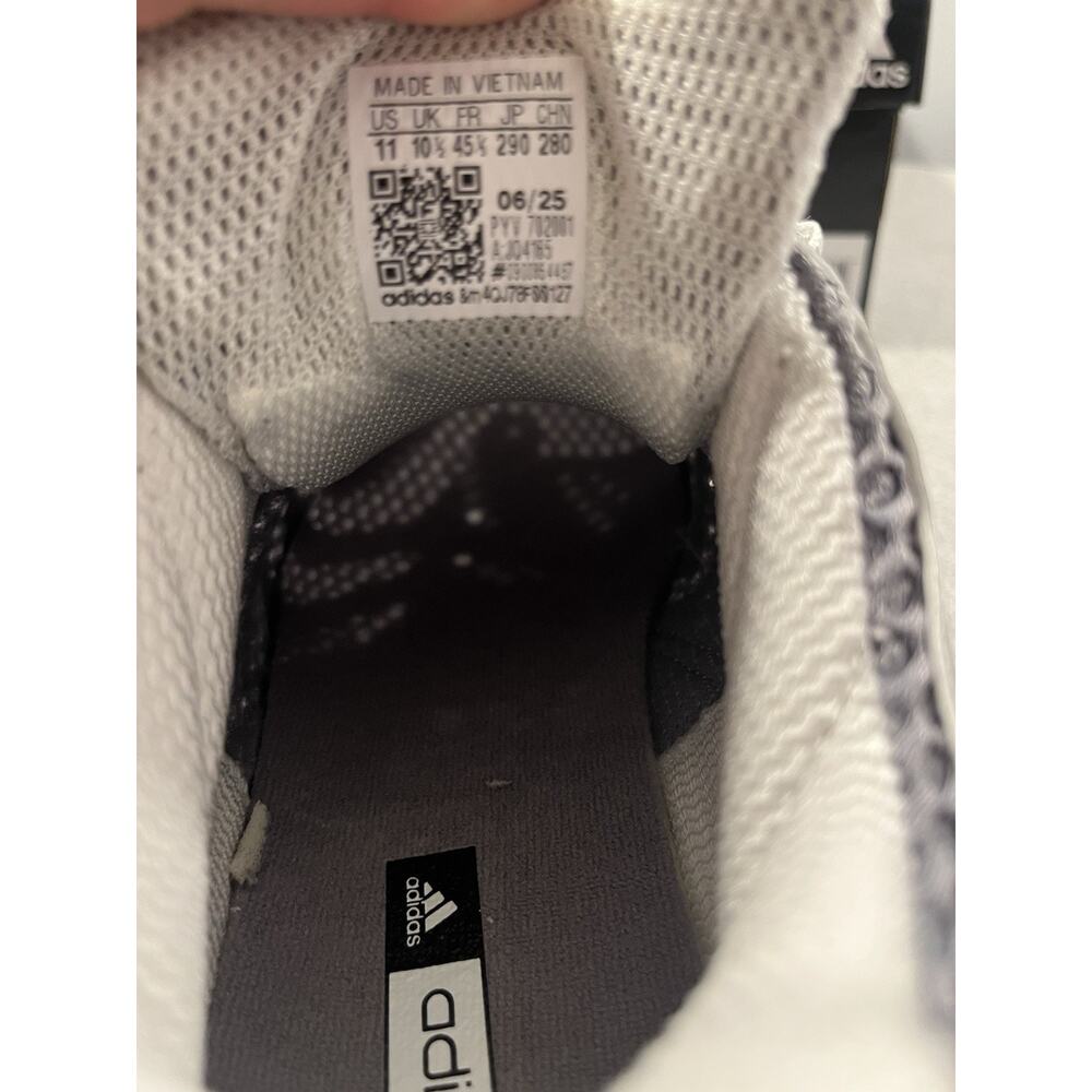 Adidas Adistar Control 5 Grey Silver Metallic Running Sneakers Men's 11 - JQ4165 - Picture 10 of 12